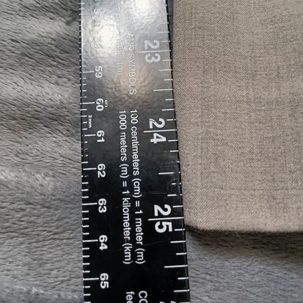New York & Co Womens Slim Tapered Cargo Pants Size 6‎ Gray Mid Rise Stretch - Picture 9 of 13